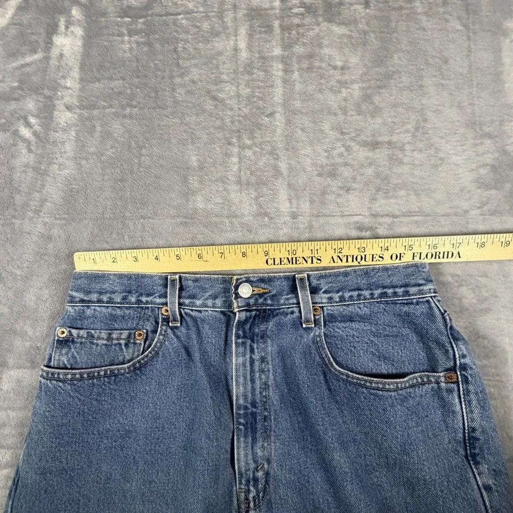 Vtg Levi's 505 Jeans Men's 34x32 Fit 32x32 Blue Denim Straight Leg Boot Y2K 90s